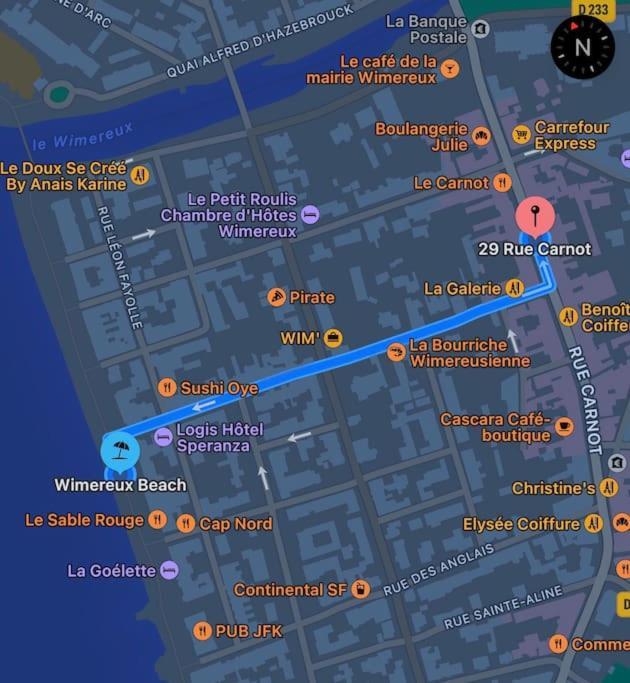 Retour De Plage Wimereux Kültér fotó